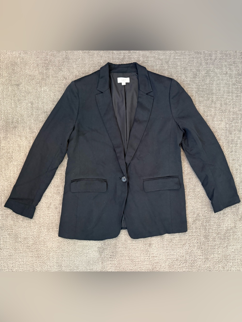 GUC Black Ann Taylor Loft Blazer, Size 6P (Petite)